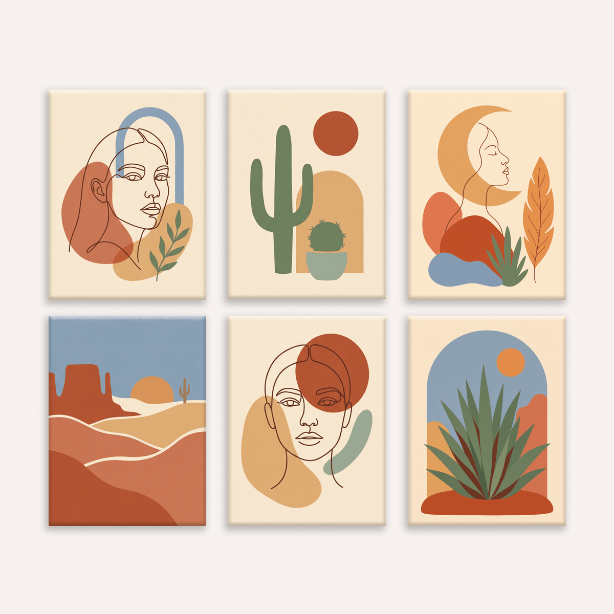 Boho Desert | 6 Mini Kits