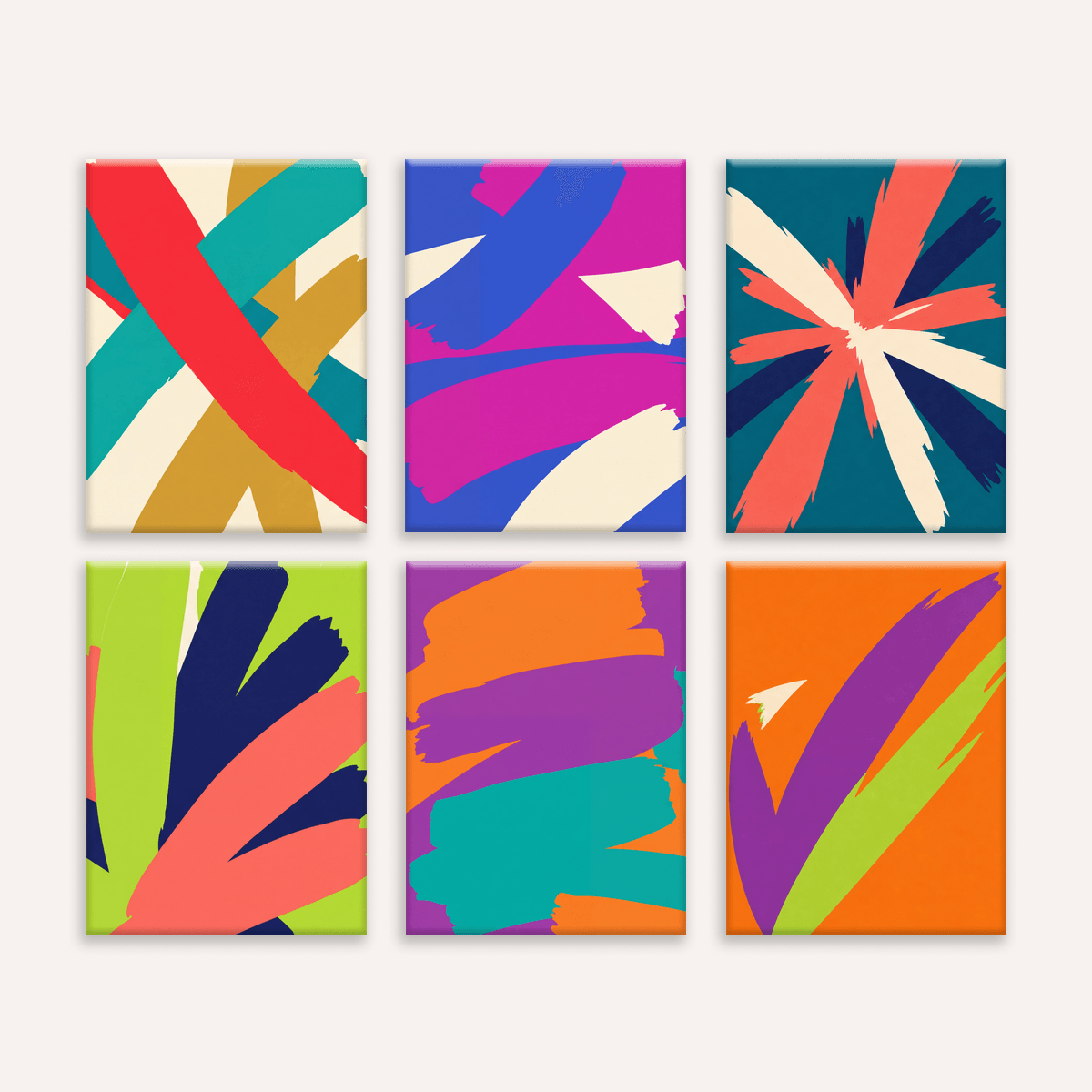 Brushstroke Energy | 6 Mini Kits
