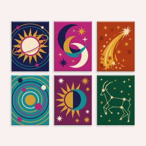 Celestial Geometry | 6 Mini Kits