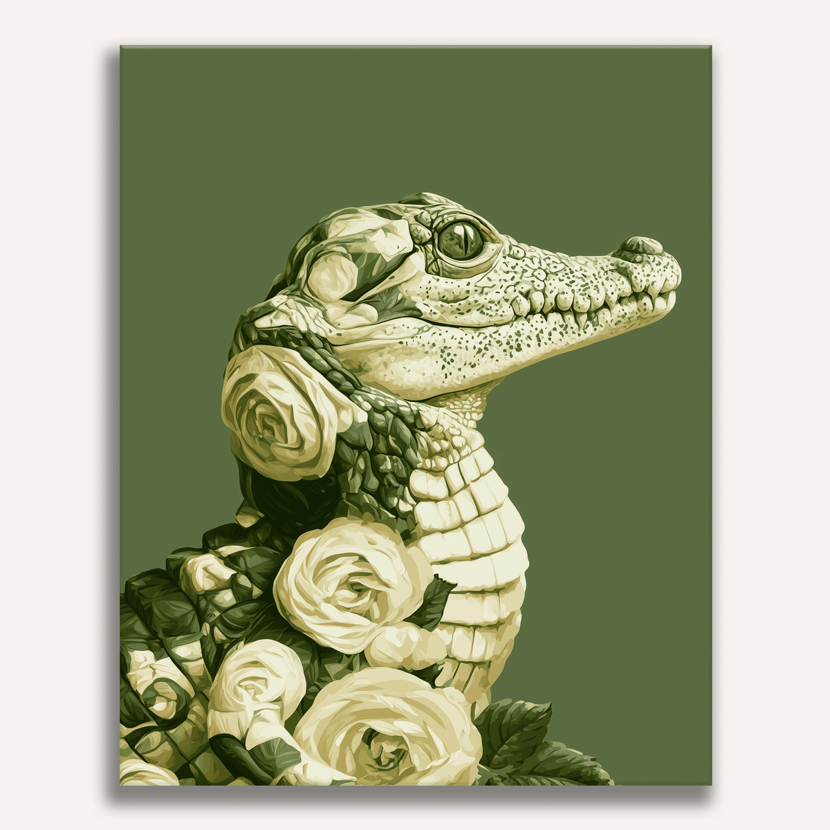 Floral Croc