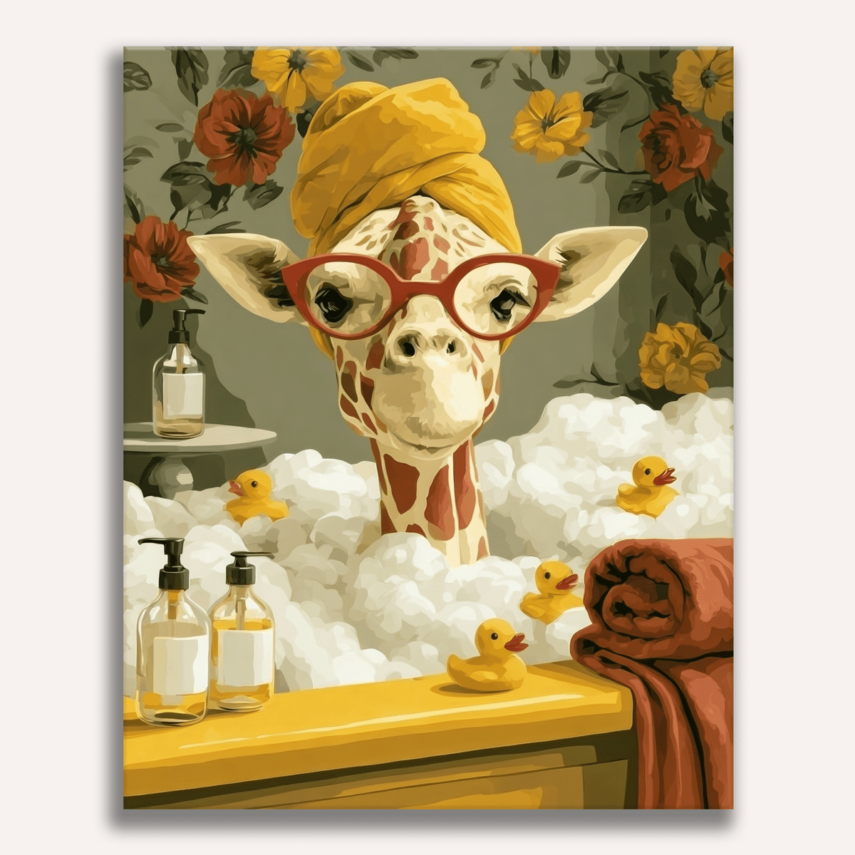 Giraffe’s Bubble Bath