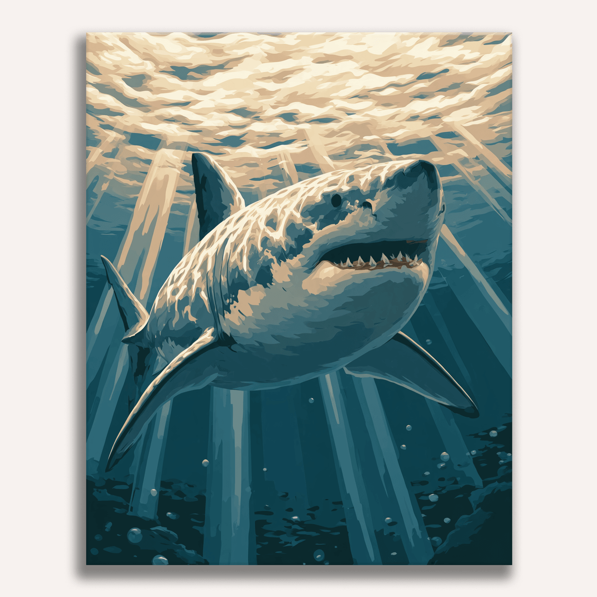 Lurking Great White