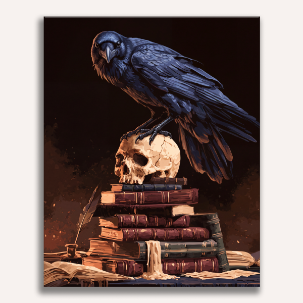 Menacing Raven