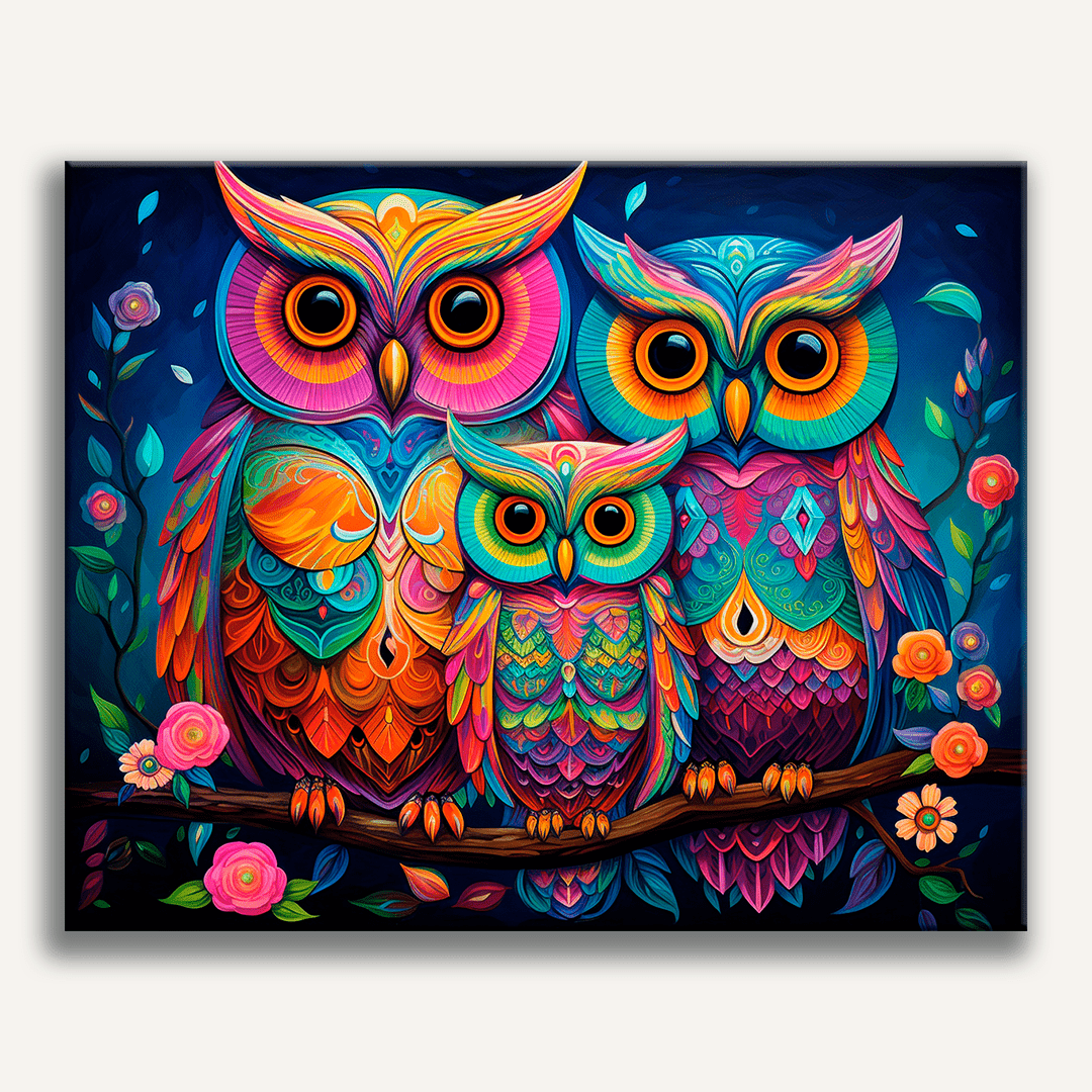 Owl's Cosmic Gaze
