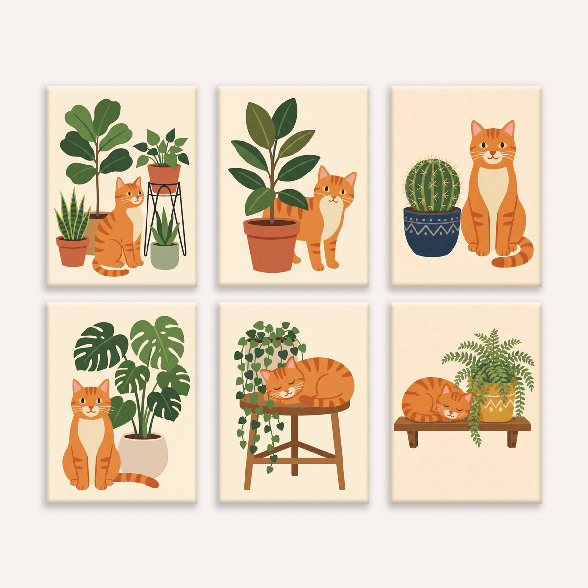 Plant Cat | 6 Mini Kits