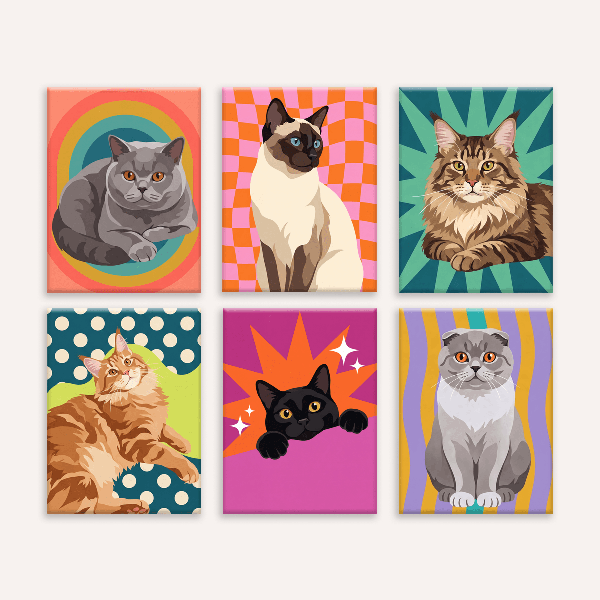 Purring Style | 6 Mini Kits