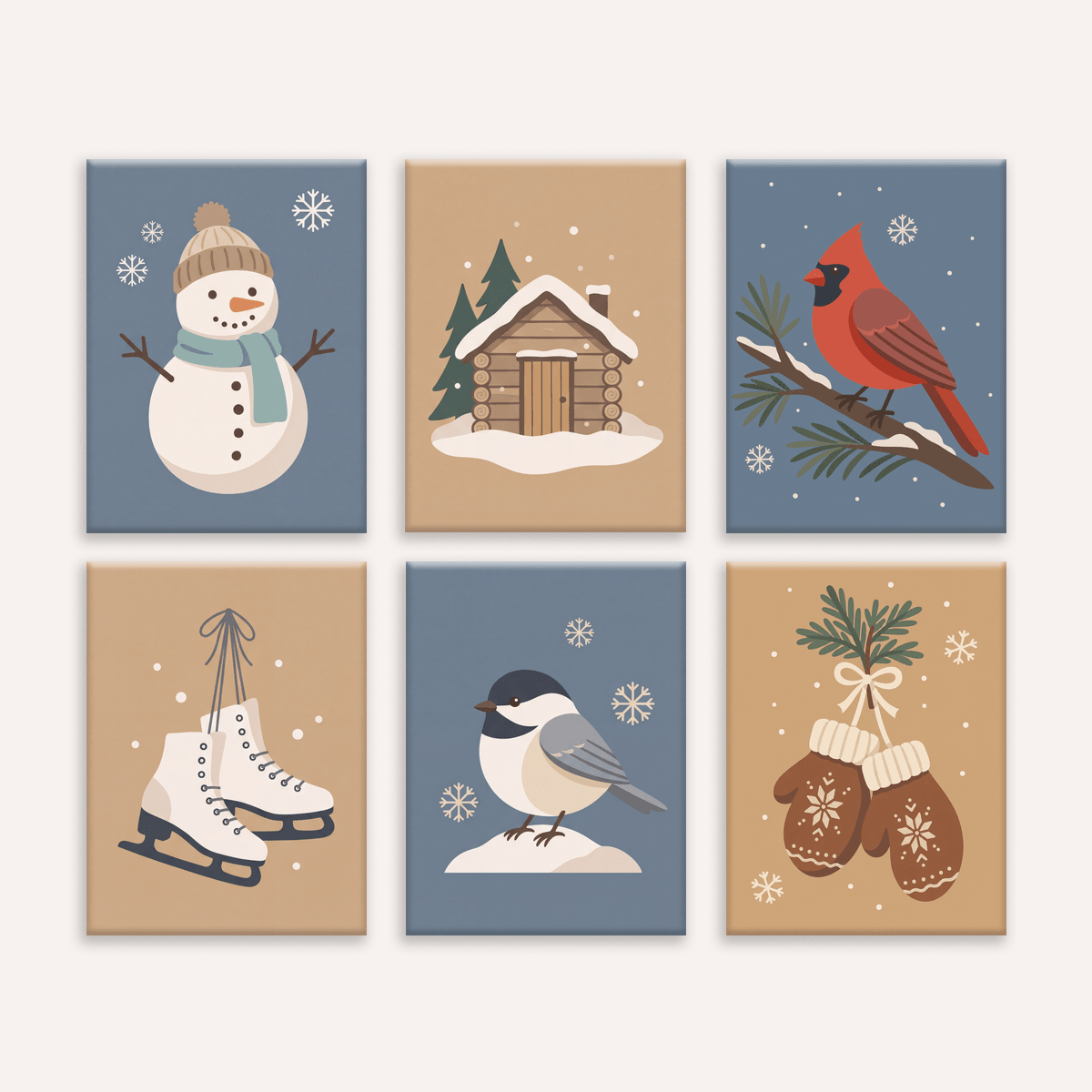 Winter Cozy | 6 Mini Kits