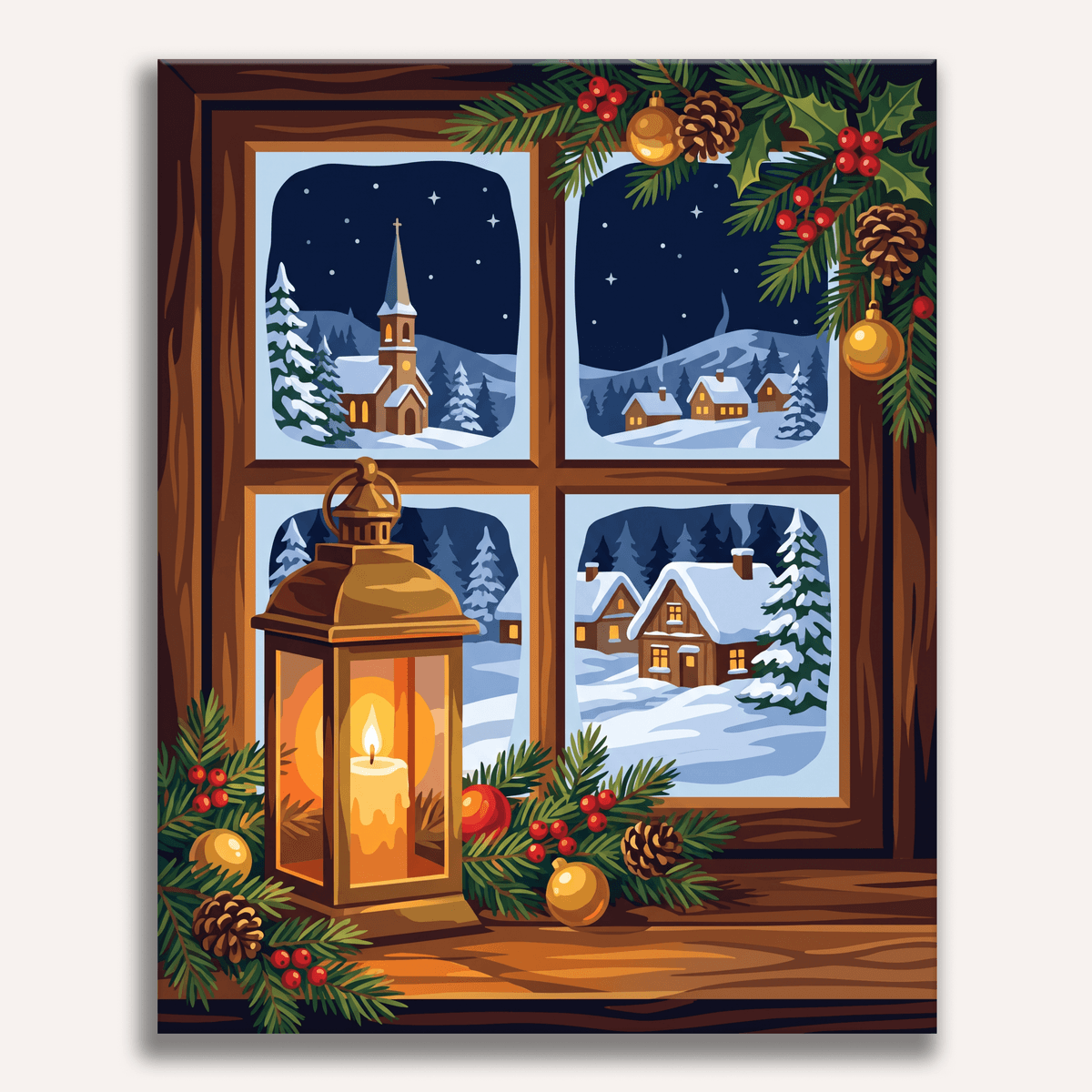 Candlelit Window