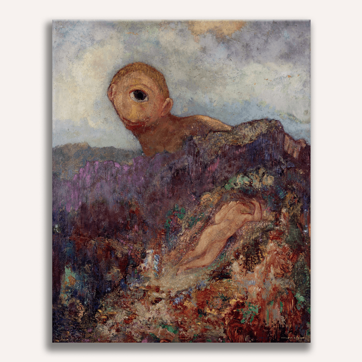 The Cyclops by Odilon Redon