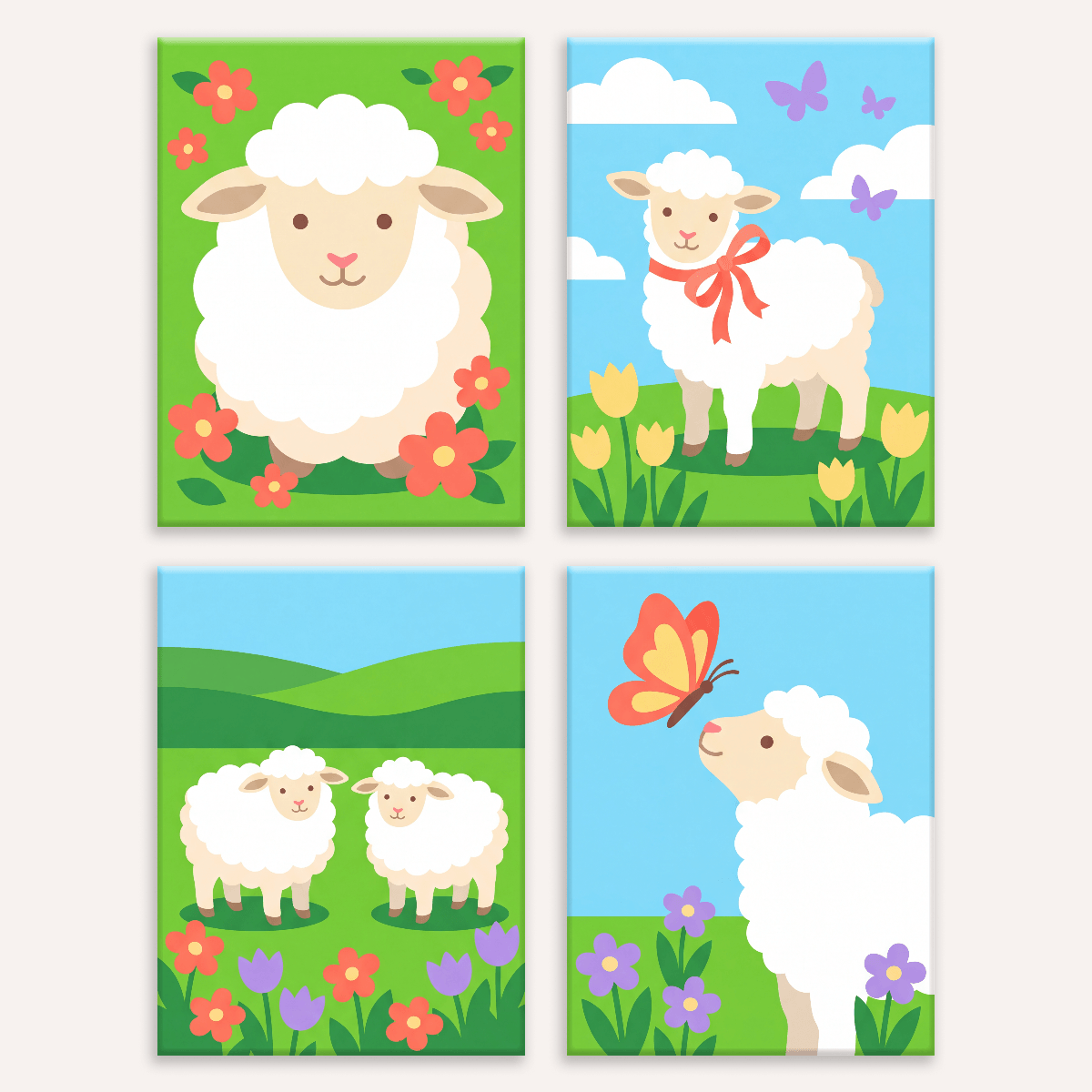 Lamb Grace | 4 Mini Kits