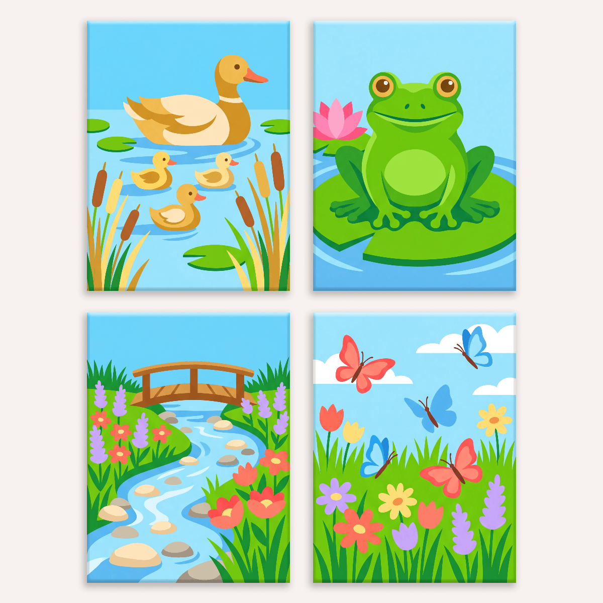Spring Calm | 4 Mini Kits