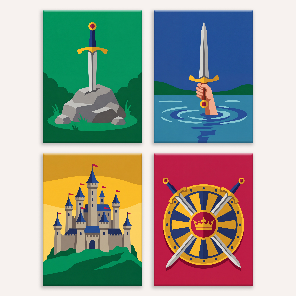 Arthurian Legend | 4 Mini Kits