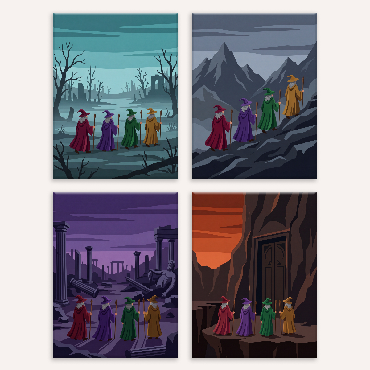 Dark Fantasy | 4 Mini Kits