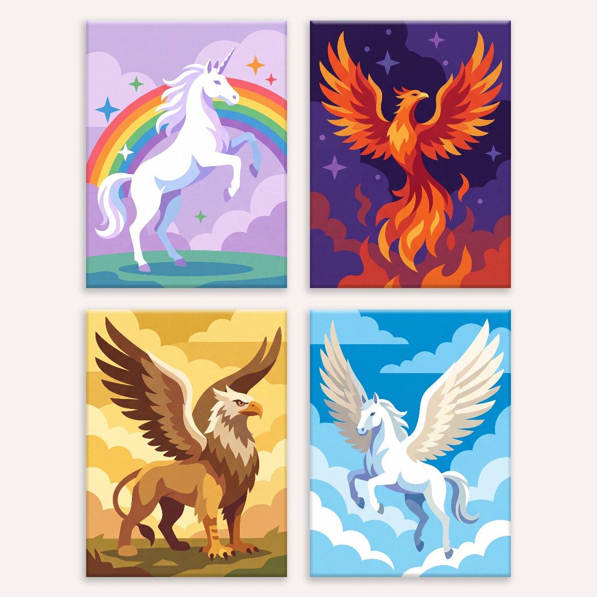 Mythical Beings | 4 Mini Kits
