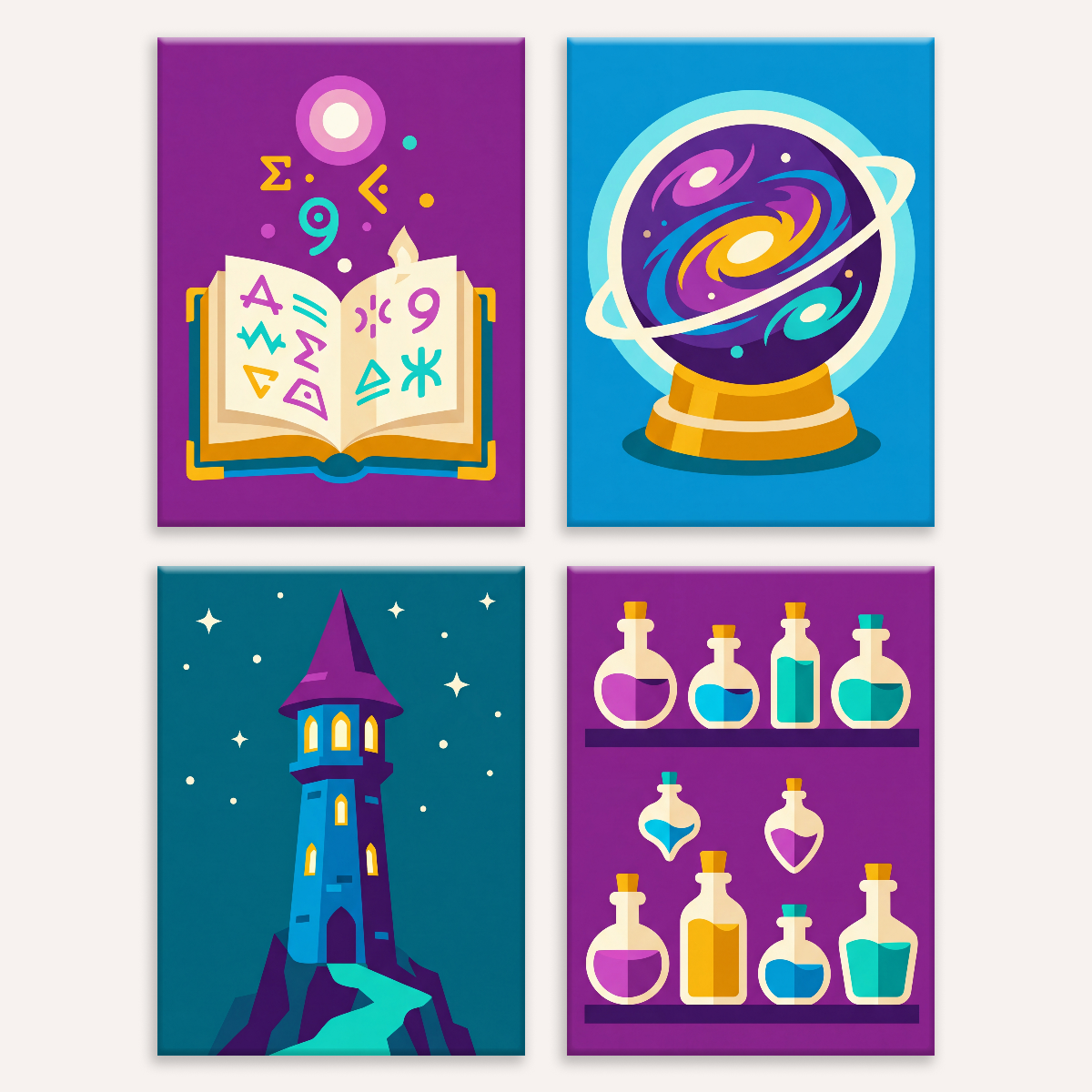 Pure Wizardry | 4 Mini Kits