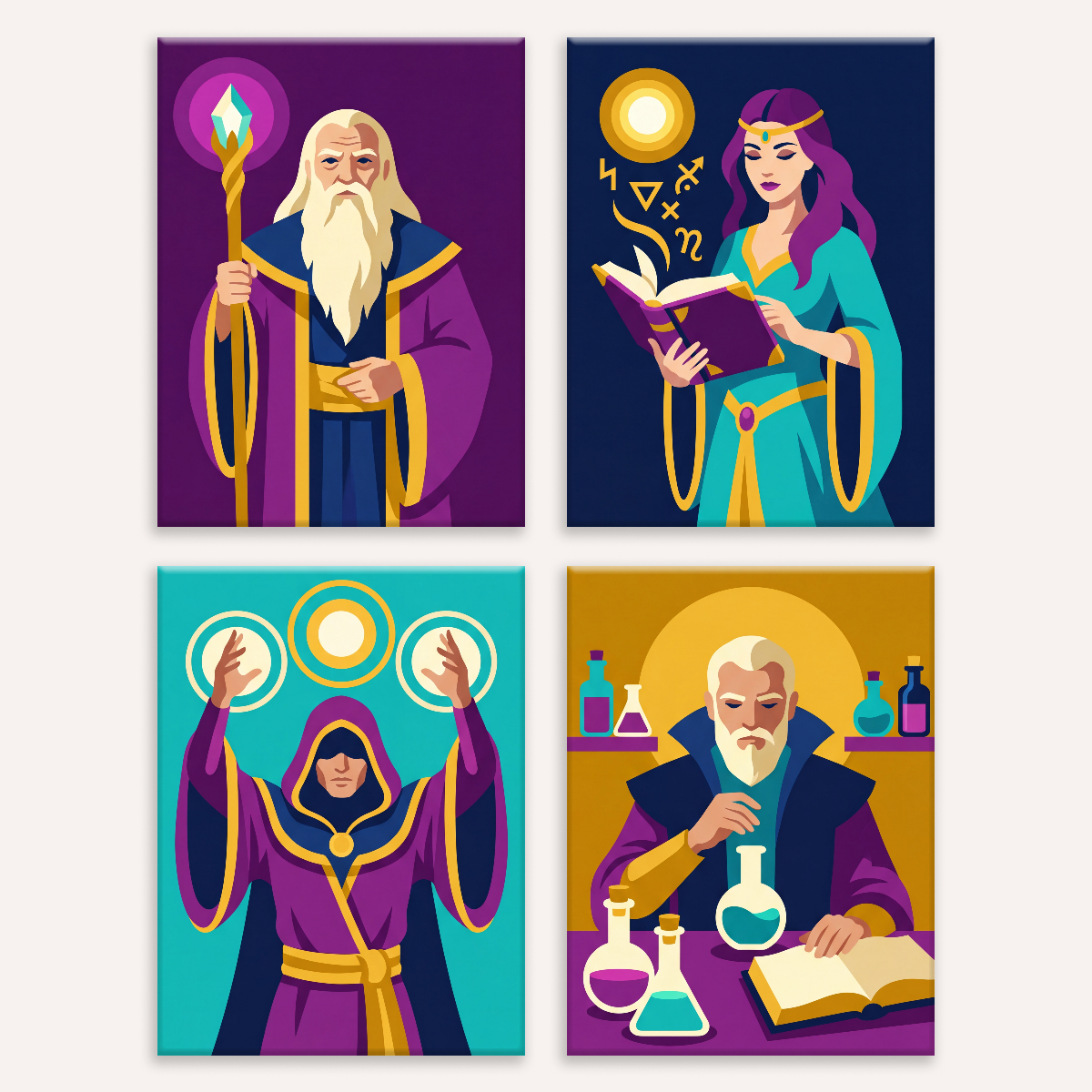 Shadow Wizards | 4 Mini Kits