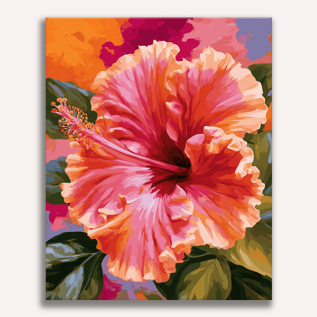 Blooming Hibiscus