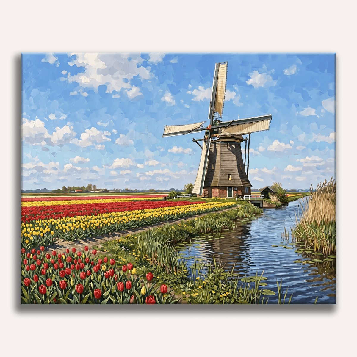 Tulip Windmill Bliss