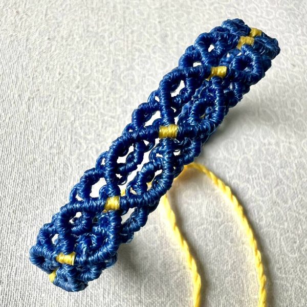 AFL Micro Macrame Bracelet +FREE Microfibre Pouch