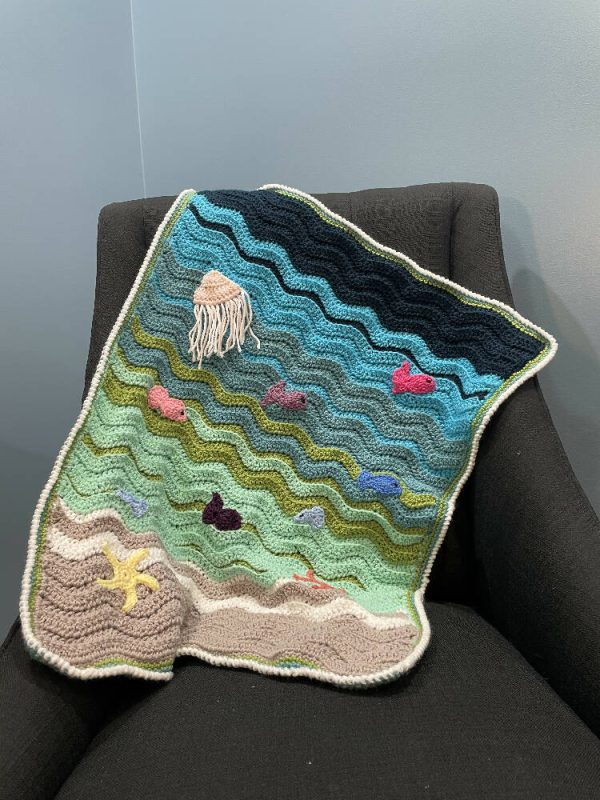 By The Seaside Baby Blanket