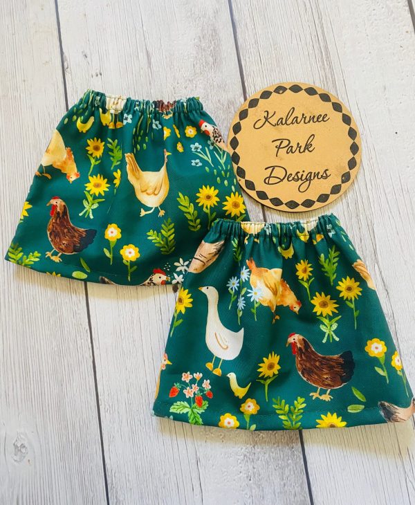 ''Chirpy Chicks'' Adult Size and Kids Size Sock Savers