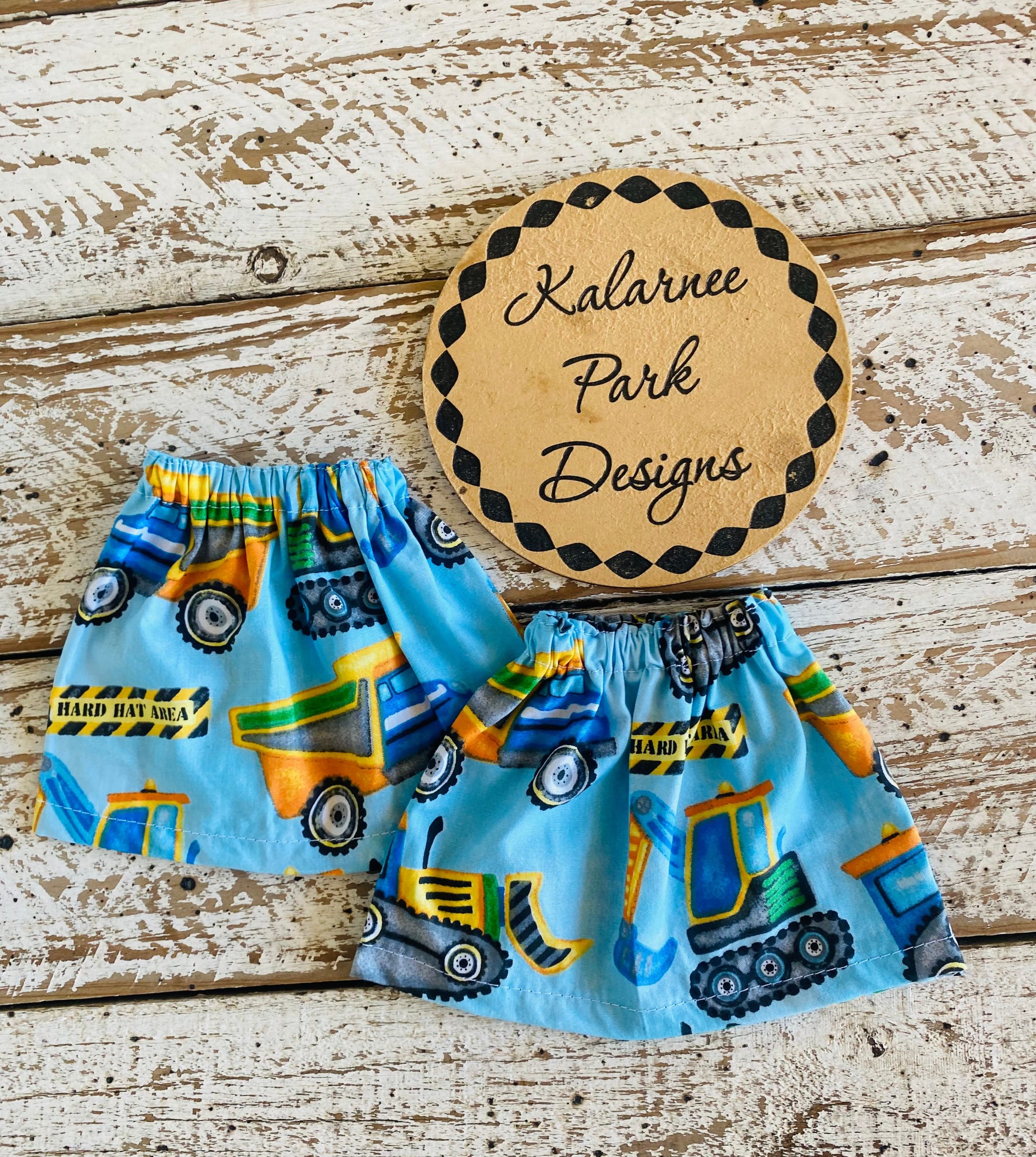 ''Construction Zone" Kids Sock Savers