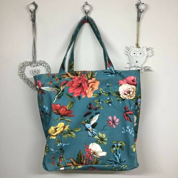 French Seam cotton tote bag