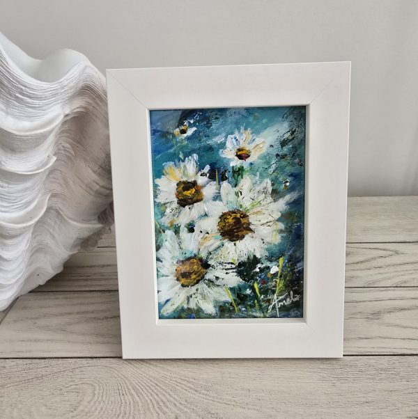 'Joyful Wildflowers 1' - Original Artwork on Watercolour Paper 13x18cm