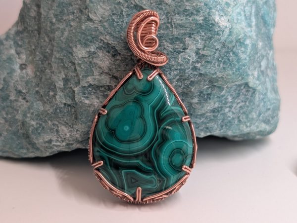 | Sold | Ephesus - Malachite in Copper