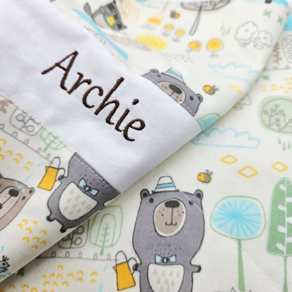 Wash Cloth Bundle Set One Personalised and One Not