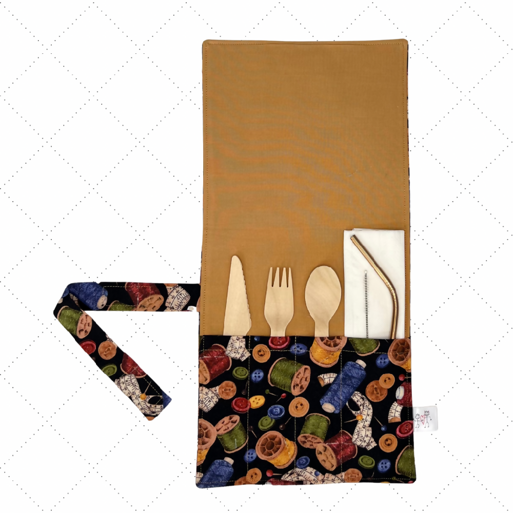 Cutlery Wrap ... Cotton Reels