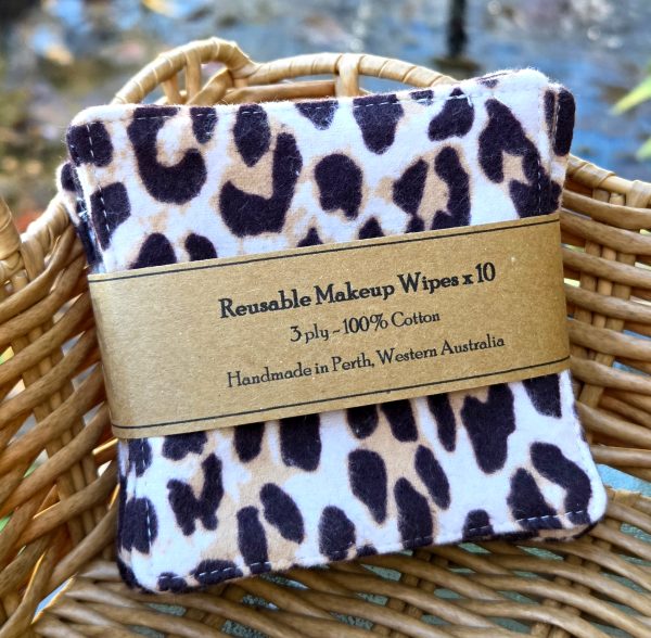 Eco Friendly, Reusable Makeup Wipes, 10 per pack