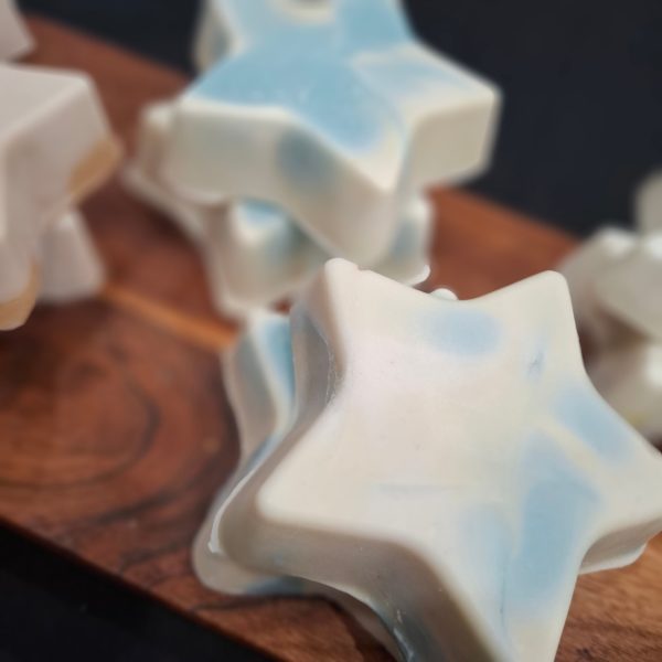 1 x Star shape Soapbar - 155 grams - Enchanted Orchid (Floral)