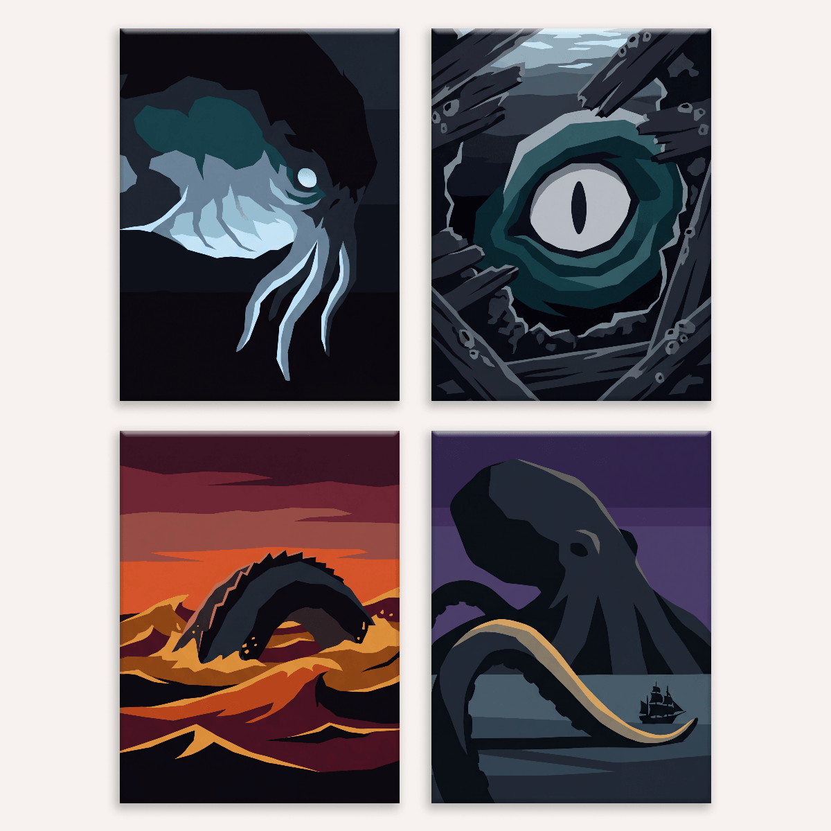 Deep Terror | 4 Mini Kits