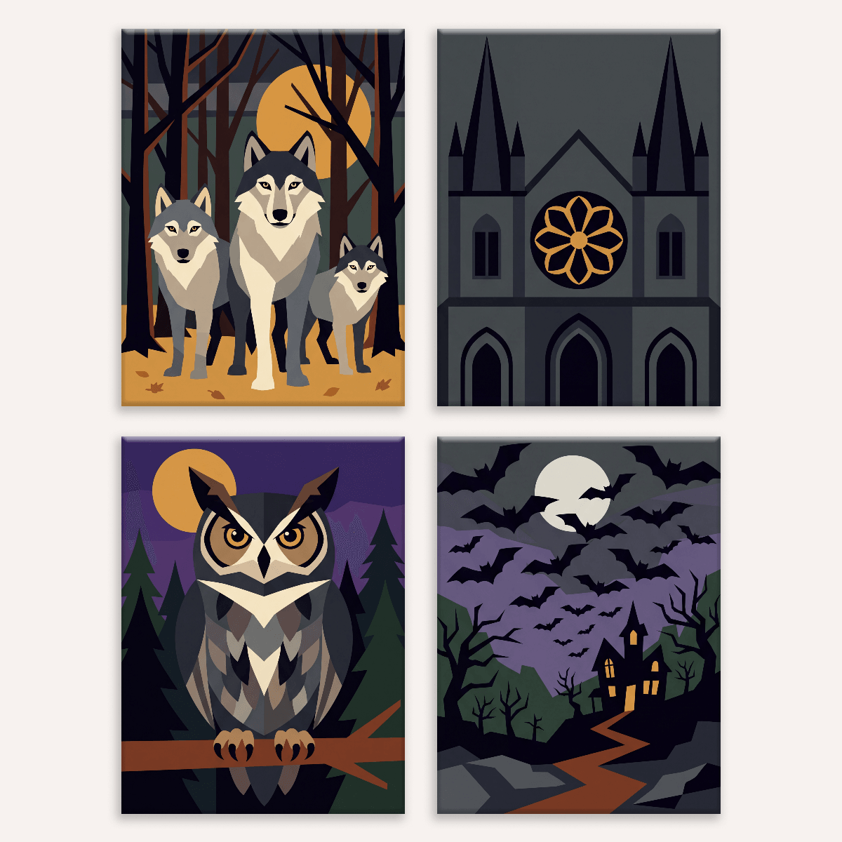 Gothic Shadows | 4 Mini Kits