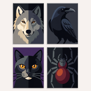 Split Shadows | 4 Mini Kits