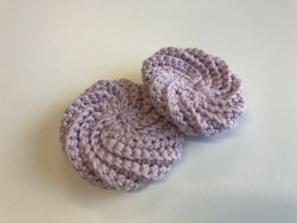Hypo-allergenic Bamboo Face Scrubbie Puff - 2 pack