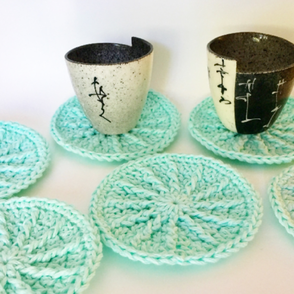 Drink coasters set of 6 perfect as a gift idea