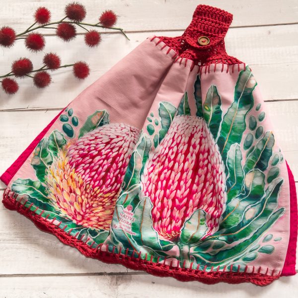 Native Flora - Hanging Tea Towels\Hand Towels - Double Sided
