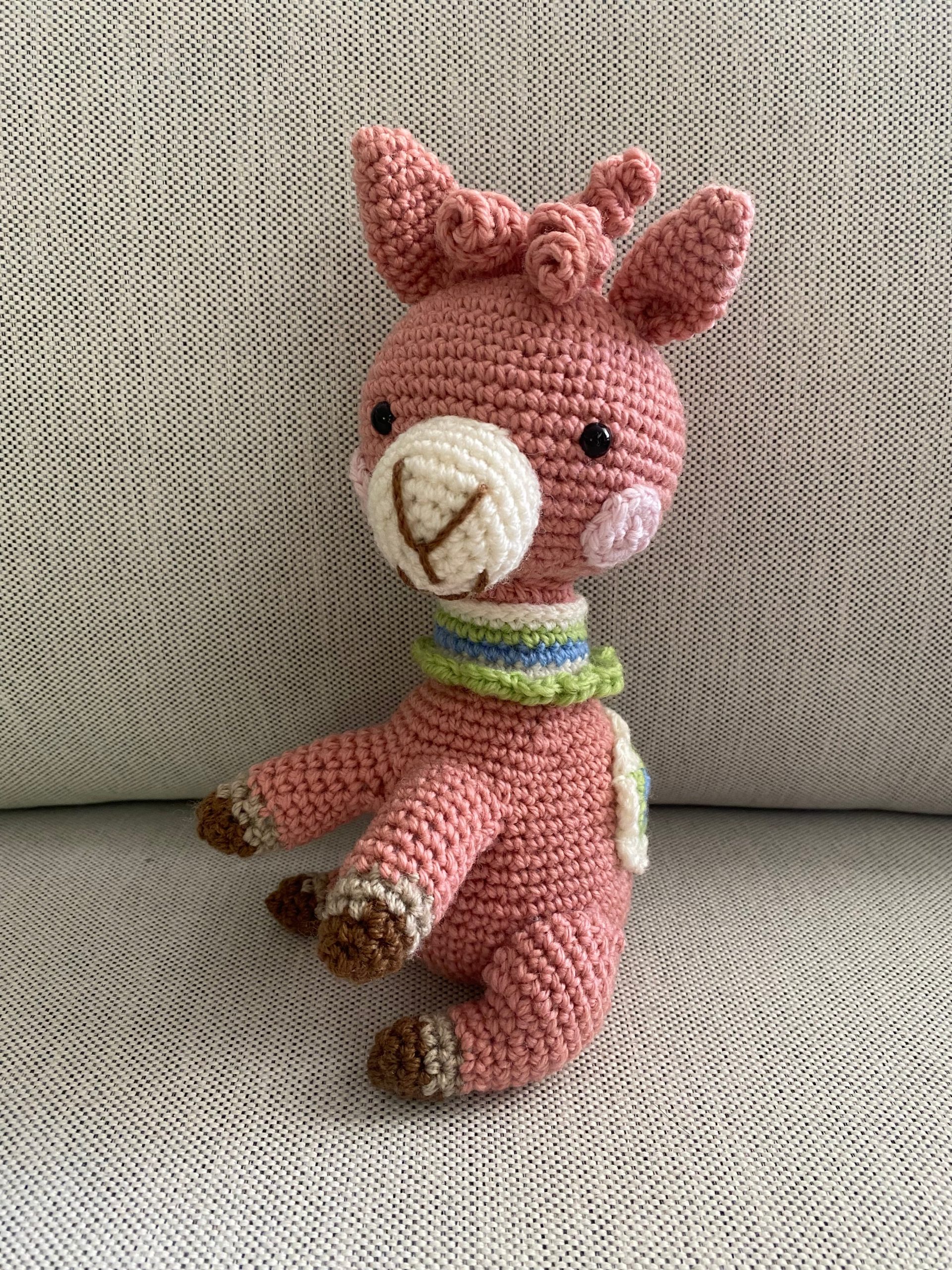 Llama - crocheted toy