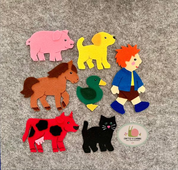 'I Went Walking' Felt Board Set - Updated Version