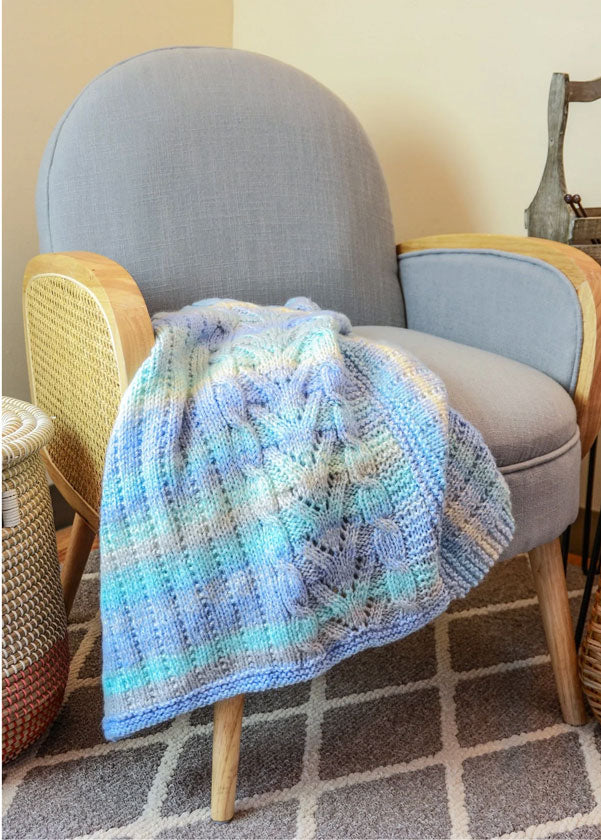 Cora Cable Knit Throw