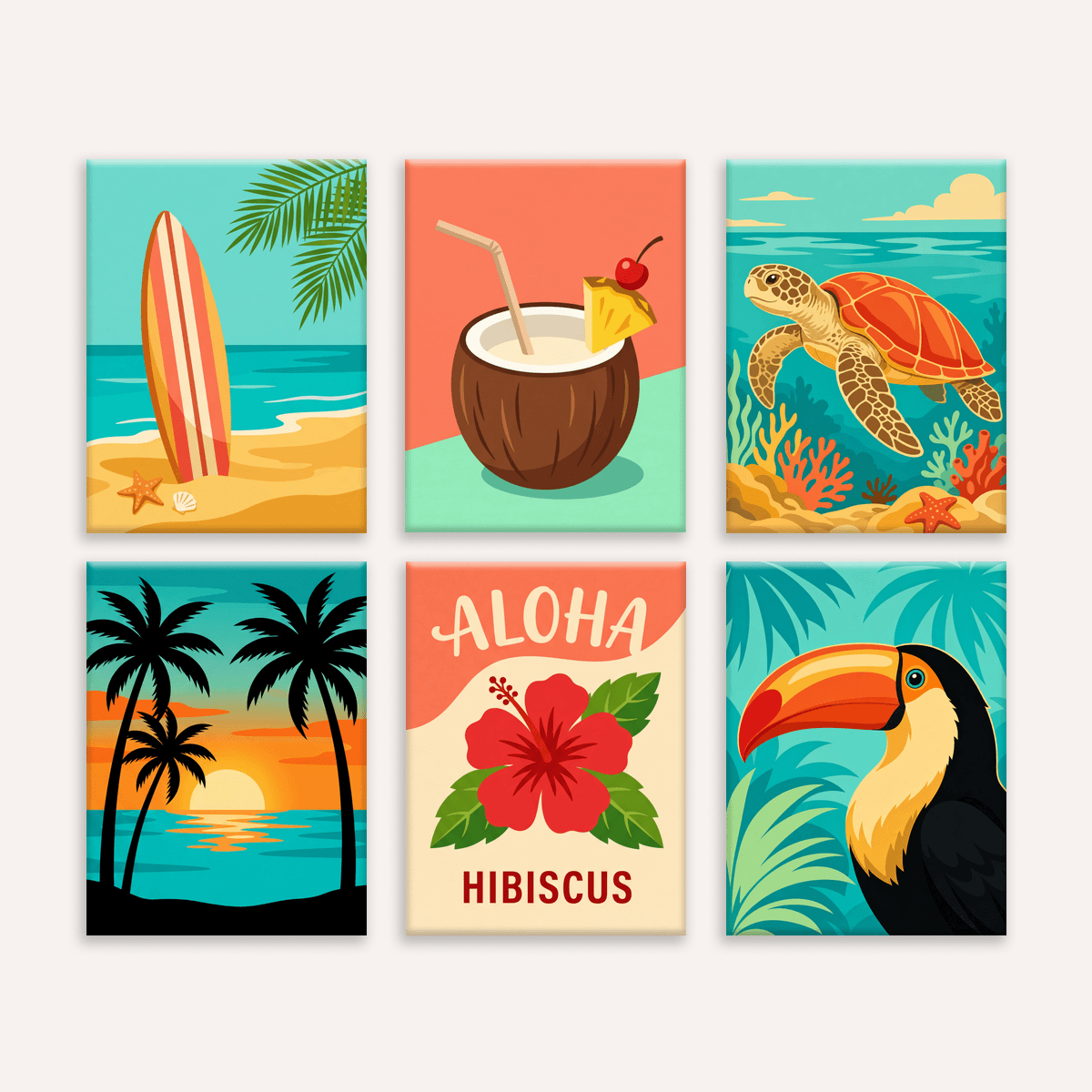 Aloha Vibes | 6 Mini Kits