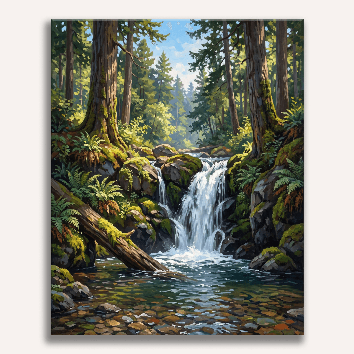 Forest Waterfall