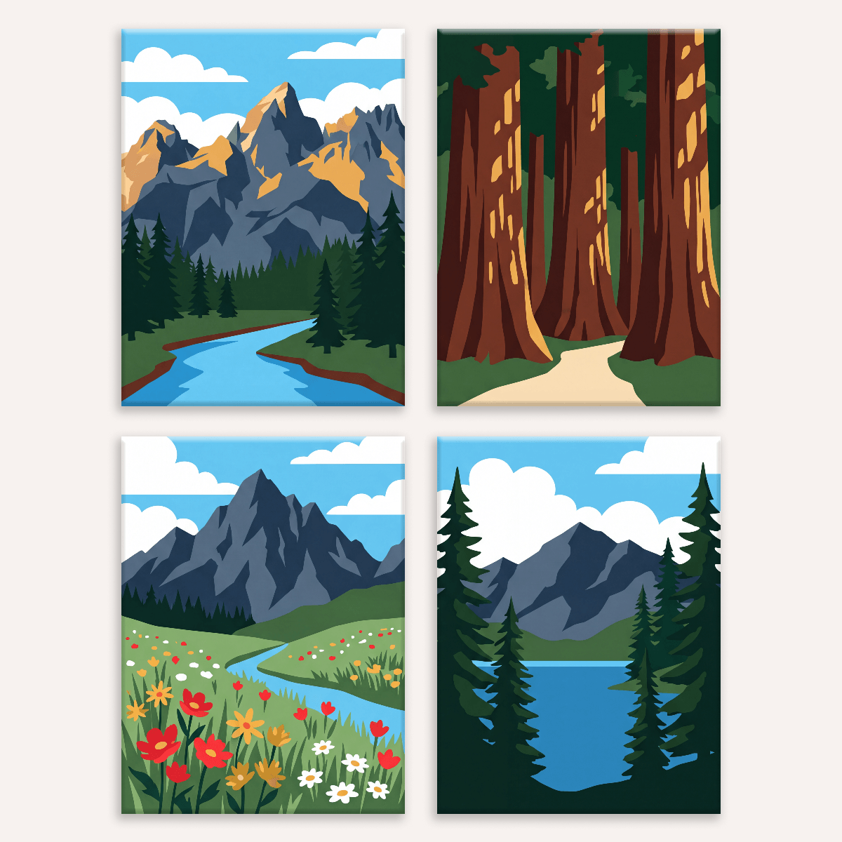 Mountain Serenity | 4 Mini Kits