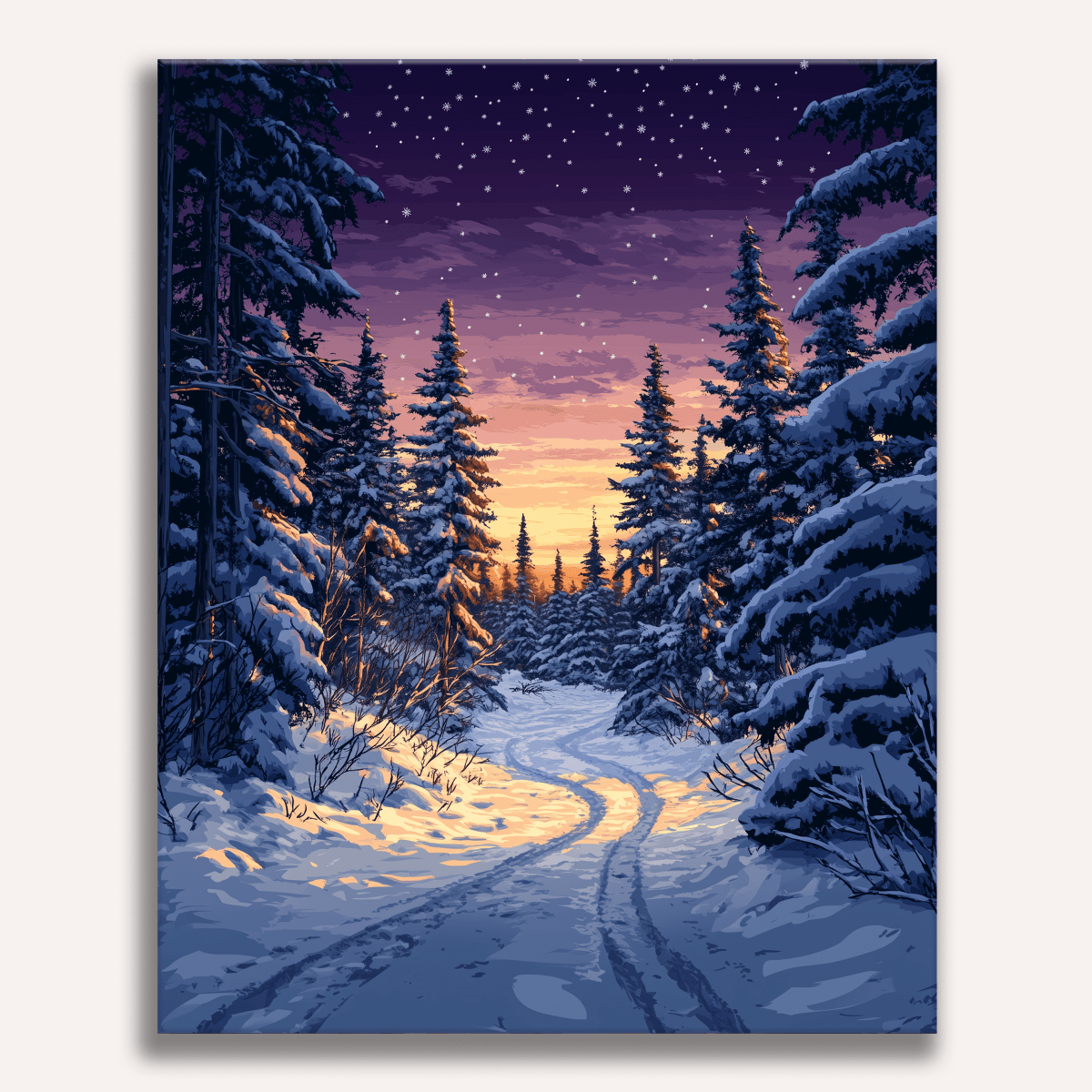 Snowy Road