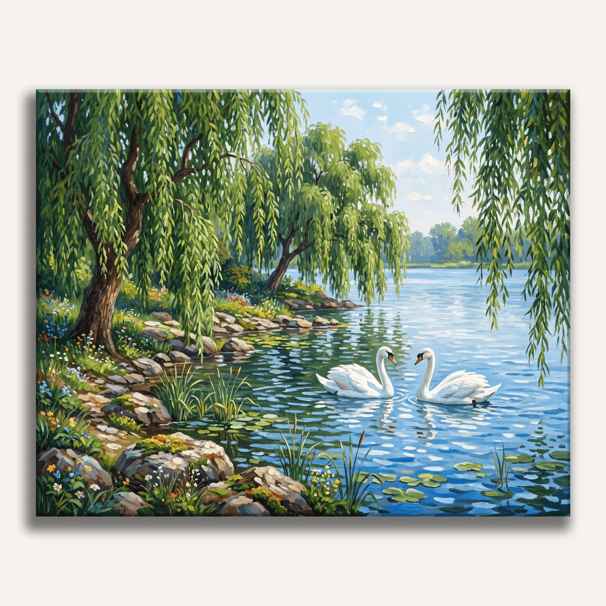 Graceful Swans