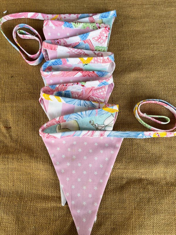 Baby | celebration bunting | 3m long | stripes | stars | spots