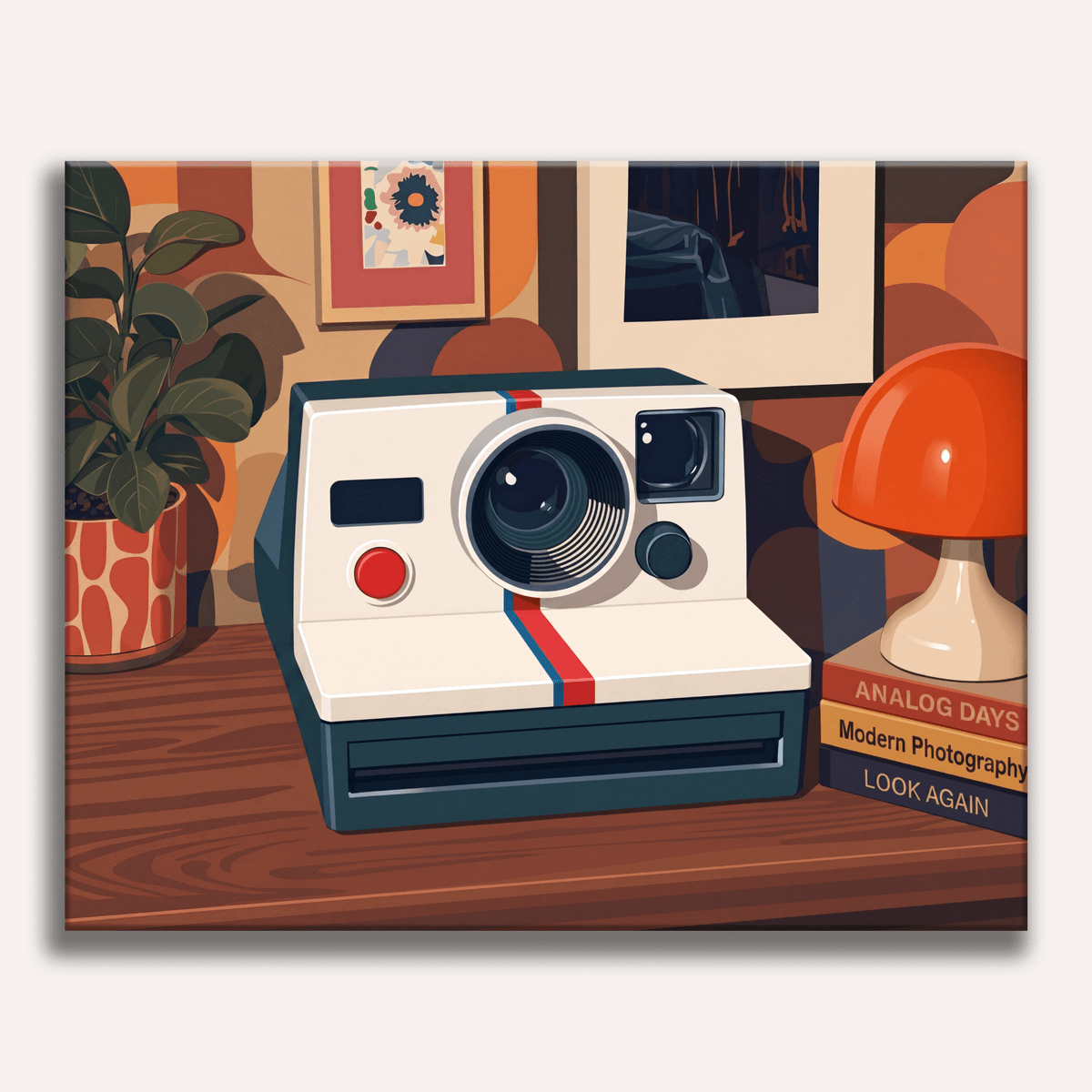 Vintage Instant Camera