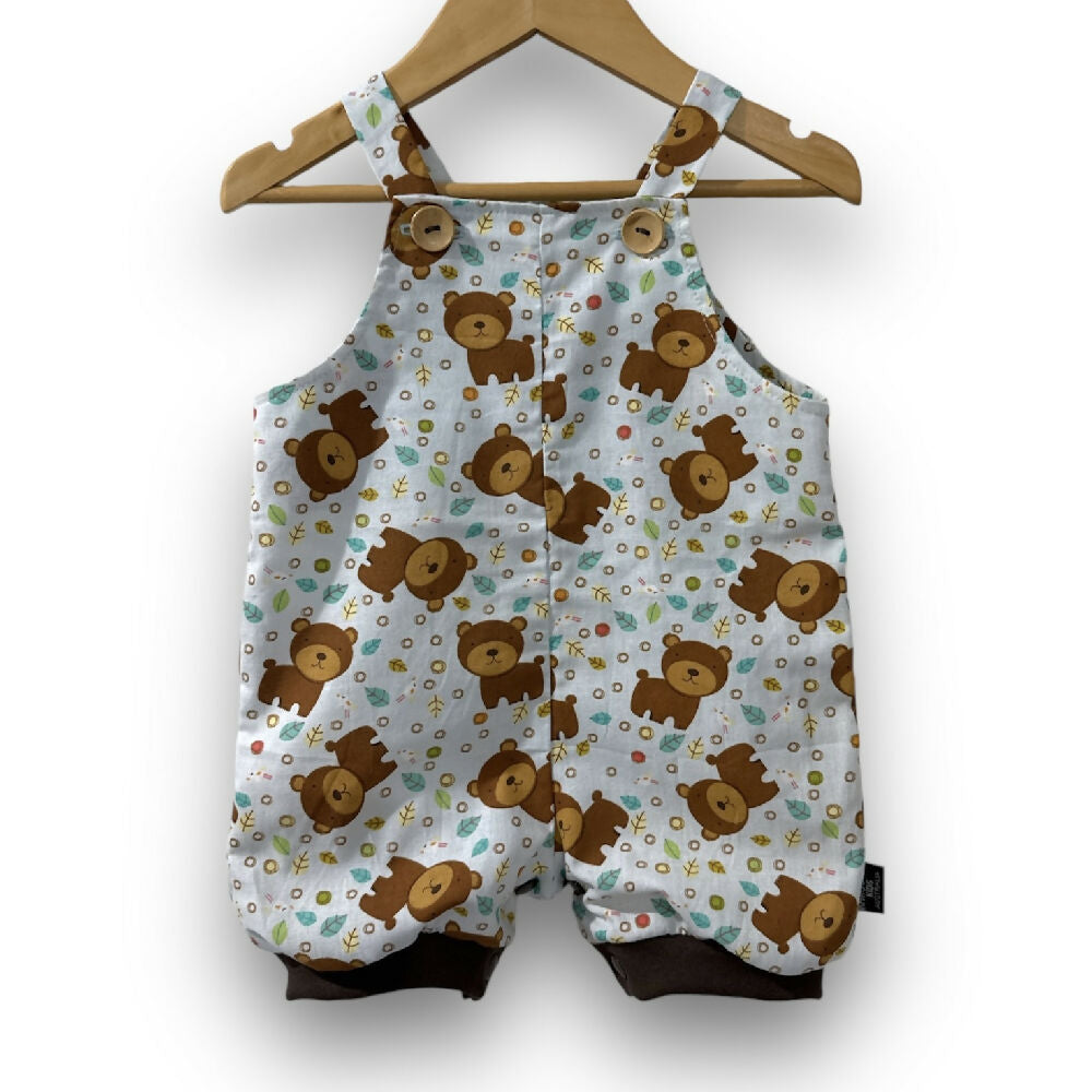 Baby Boys Cotton Overalls - Mixed Prints and SIZES